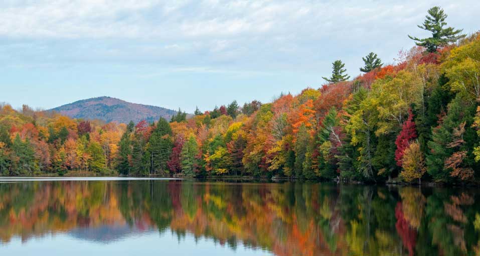 Fall foliage in Vermont